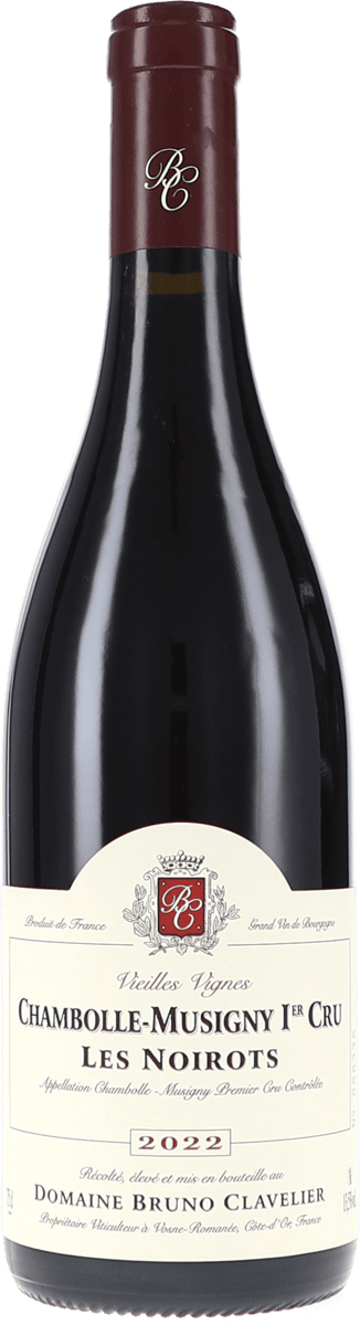 Bruno Clavelier | Burgund | Chambolle-Musigny 1er Cru “Les Noirots” Vieilles Vignes AOC | 2022 | 750ml | bio