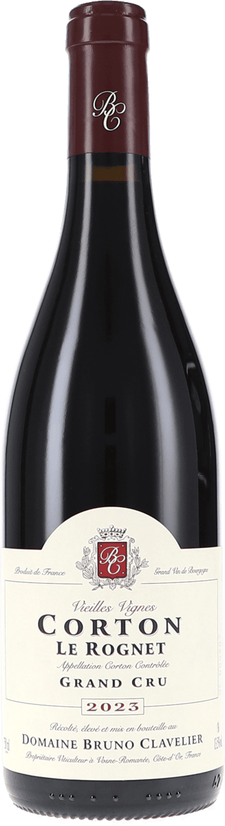 Bruno Clavelier | Burgund | Corton Grand Cru “Le Rognet” Vieilles Vignes AOC | 2023 | 750ml | bio