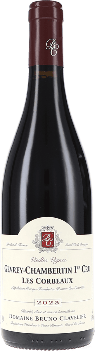 Bruno Clavelier | Burgund | Gevrey-Chambertin 1er Cru “Les Corbeaux” Vieilles Vignes AOC | 2023 | 750ml | bio