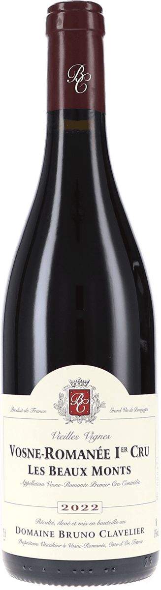 Bruno Clavelier | Burgund | Vosne-Romanée 1er Cru “Les Beaux Monts” Vieilles Vignes AOC | 2022 | 750ml | bio