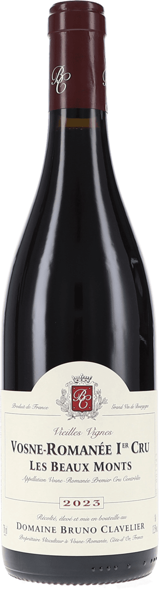 Bruno Clavelier | Burgund | Vosne-Romanée 1er Cru “Les Beaux Monts” Vieilles Vignes AOC | 2023 | 750ml | bio