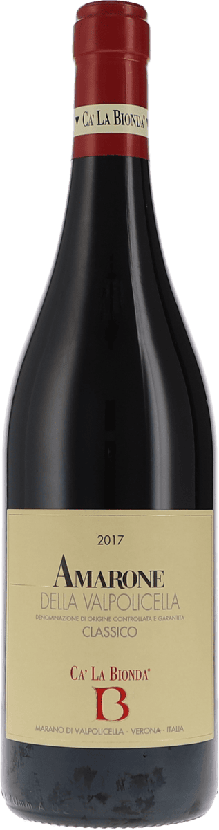 Ca’ La Bionda | Veneto | Amarone della Valpolicella Classico DOCG | 2019 | 750ml | bio