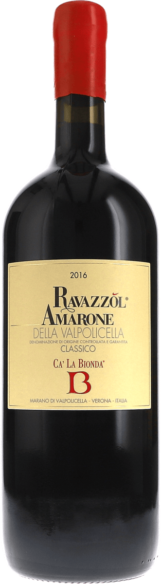 Ca’ La Bionda | Veneto | Ravazzol Amarone della Valpolicella Classico DOCG | 2016 | 1500ml | bio