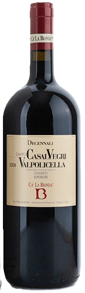 Ca’ La Bionda | Veneto | Valpolicella Classico Superiore DOC Casal Vegri Decannale | 2008 | 1500ml