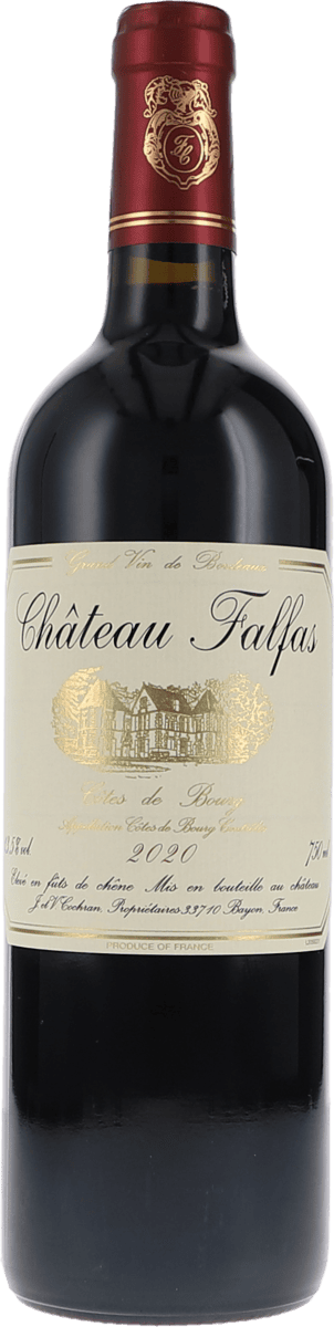 Château Falfas | Bordeaux | Château Falfas, Côtes de Bourg AOC | 2020 | 750ml | bio