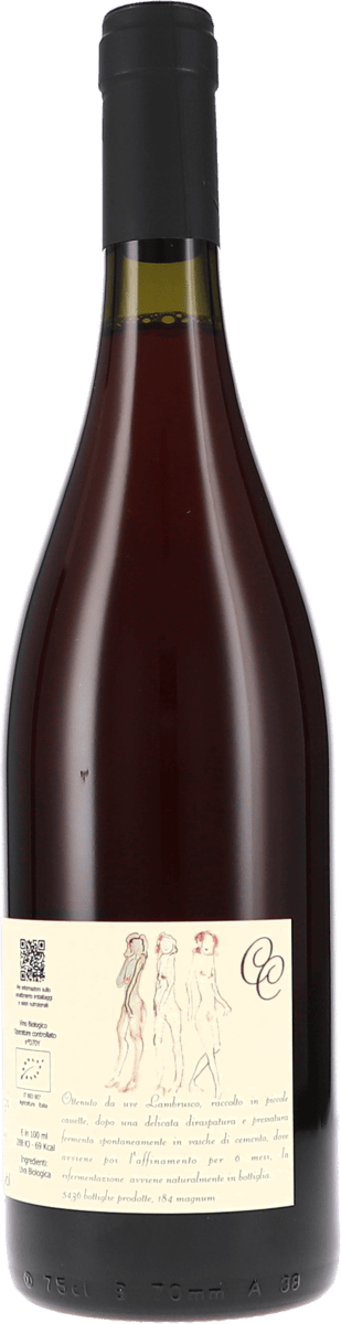 Cinque Campi | Emilia-Romagna | Fuorleggero, Rosato Frizzante, Emilia Lambrusco IGT | 2023 | 750ml | bio