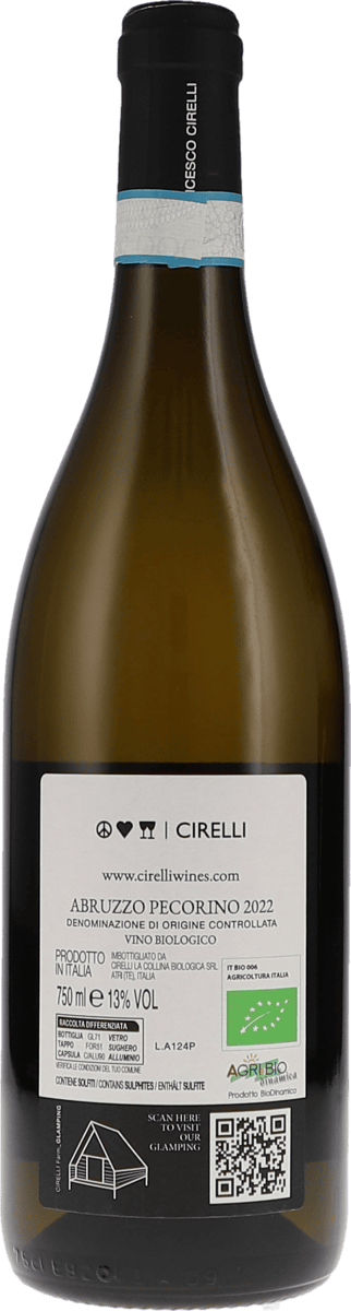 Cirelli Abruzzo Pecorino Amphora 2022, 750ml Foto 2