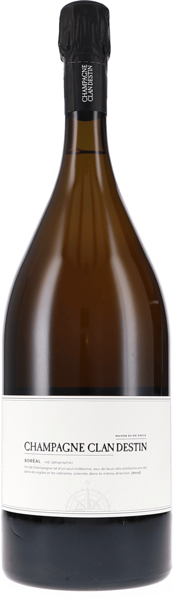 Clandestin | Champagne | BORÉAL, Brut Nature | 2020 | 1500ml