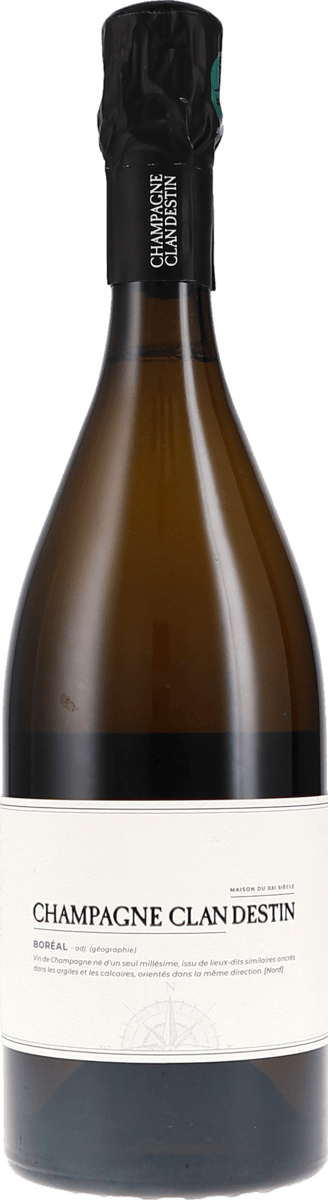 Clandestin | Champagne | BORÉAL, Brut Nature | 2022 | 750ml