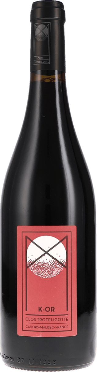 Clos Troteligotte | Cahors | K-or AOC, Sans Sulfite Ajouté | 2021 | 750ml | bio