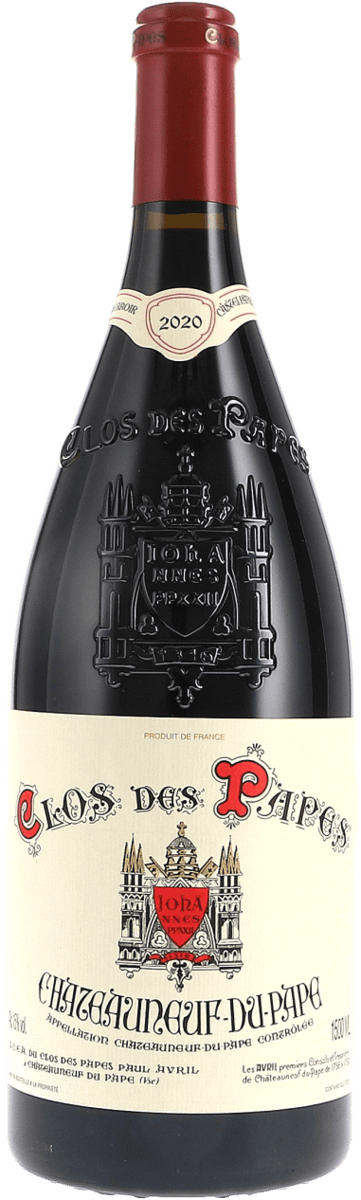 Clos des Papes | Rhone (Süd) | Châteauneuf-du-Pape Rouge AOC | 2020 | 1500ml