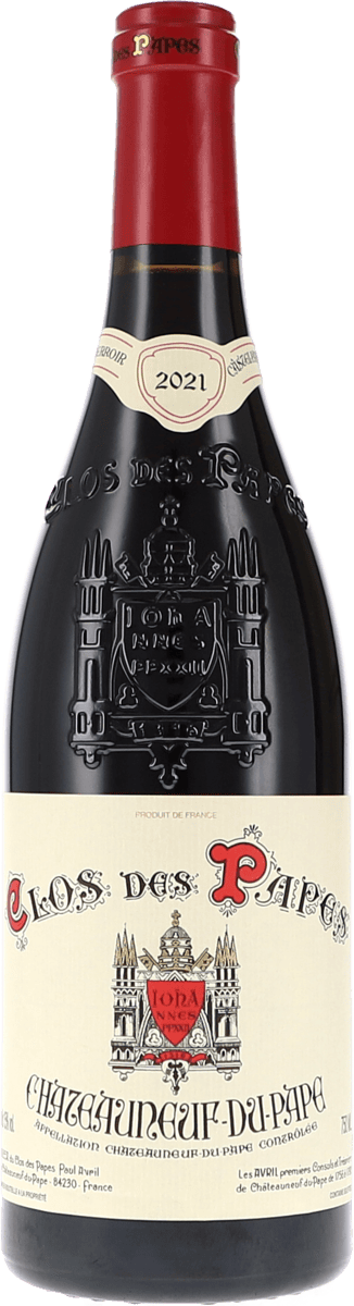 Clos des Papes | Rhone (Süd) | Châteauneuf-du-Pape Rouge AOC | 2021 | 750ml