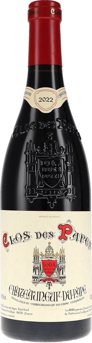 Clos des Papes | Rhone (Süd) | Châteauneuf-du-Pape Rouge AOC | 2022 | 750ml