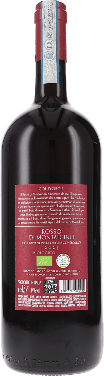 Col d'Orcia Rosso di Montalcino 2023 1500ml Foto 2