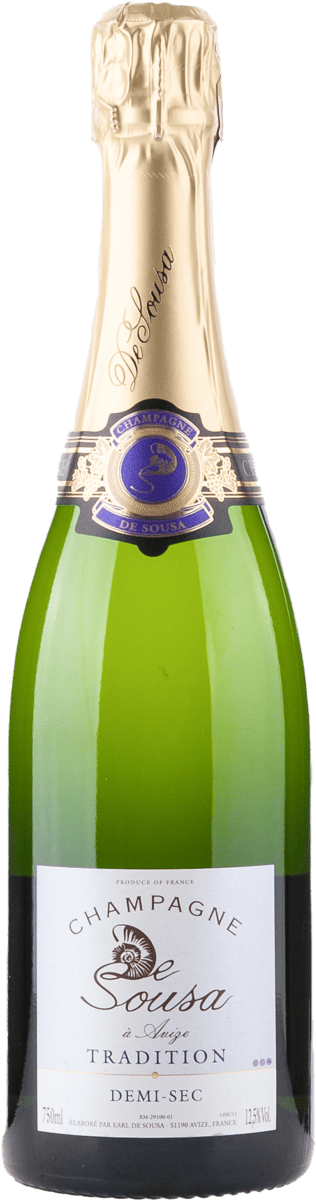 De Sousa et Fils | Champagne | Demi-Sec Tradition | NV | 750ml | bio