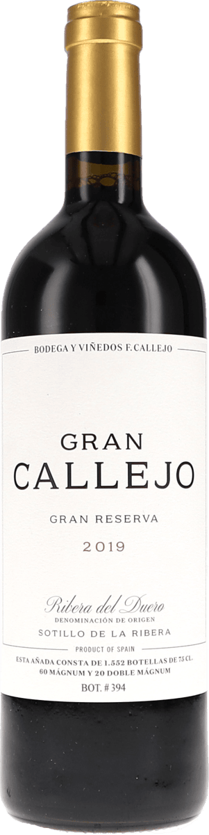Felix Callejo | Ribera del Duero | Gran Callejo, Gran Reserva | 2019 | 750ml