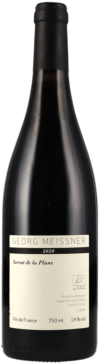 Georg Meissner | Roussillon | Serrat de la Plane VdF | 2020 | 750ml | bio