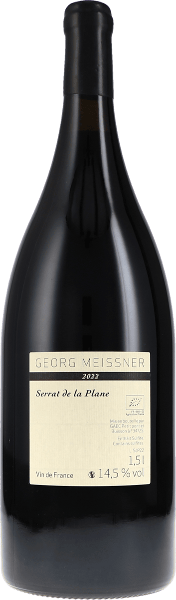 Georg Meissner | Roussillon | Serrat de la Plane VdF | 2022 | 1500ml | bio