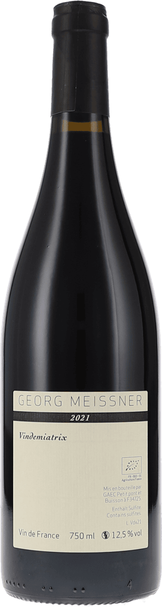 Georg Meissner | Roussillon | Vindemiatrix VdF | 2021 | 750ml | bio