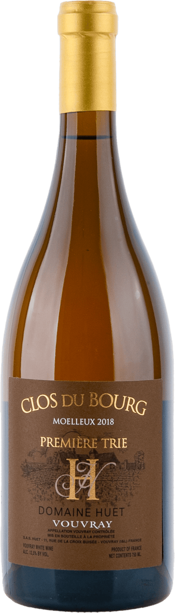 Huet | Loire | Clos du Bourg Moelleux 1ère Trie  | 2018 | 750ml | bio