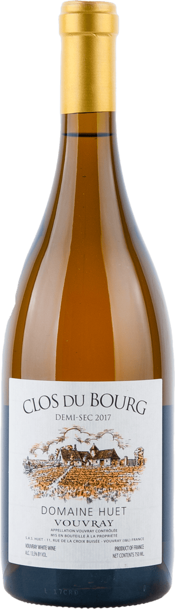 Huet | Loire | Clos du Bourg demi-sec | 2017 | 750ml | bio