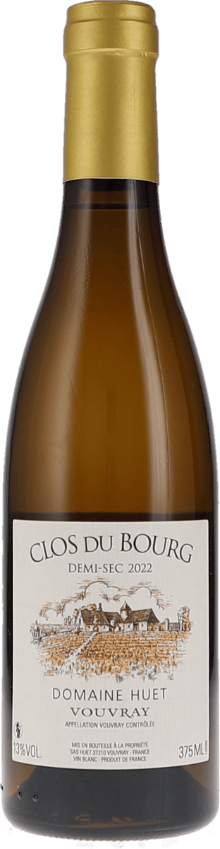 Huet | Loire | Clos du Bourg demi-sec | 2022 | 375ml | bio