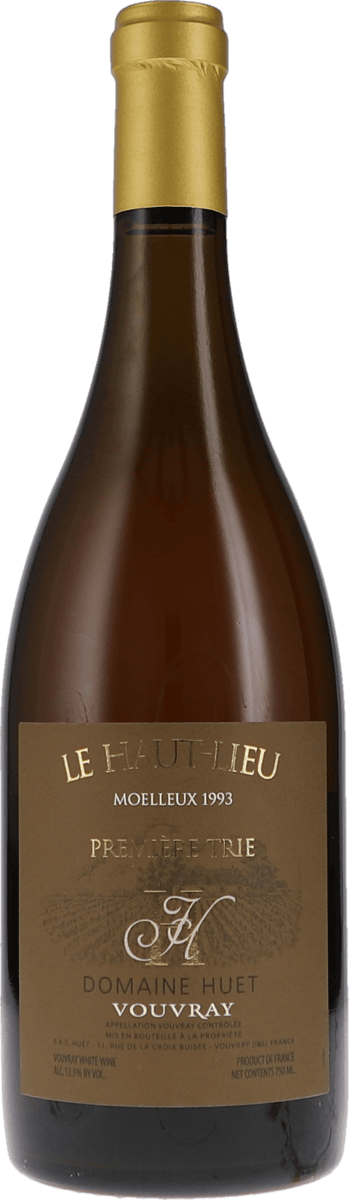 Huet | Loire | Le Haut Lieu Moelleux 1ère Trie | 1993 | 750ml | bio