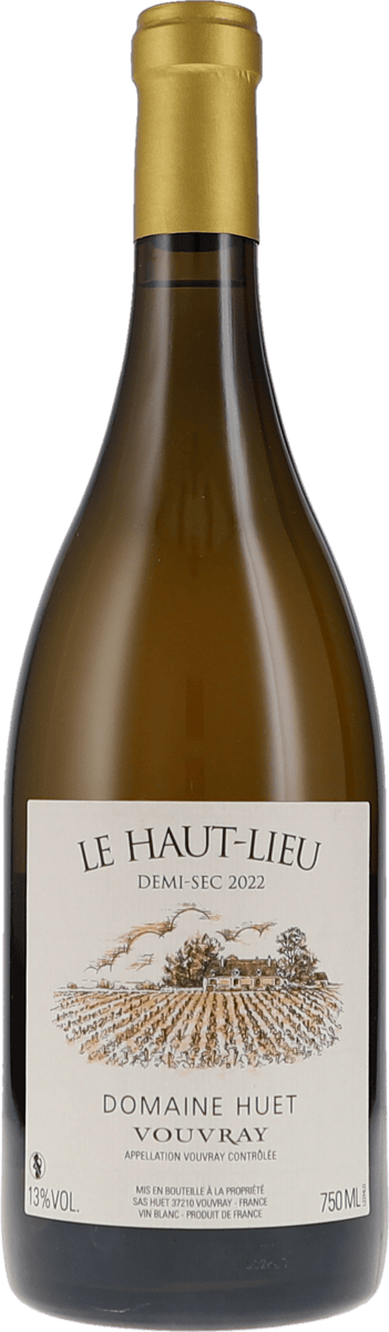 Huet | Loire | Le Haut-Lieu demi-sec | 2022 | 750ml | bio