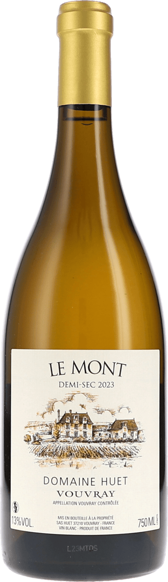Huet | Loire | Le Mont demi-sec | 2023 | 750ml | bio