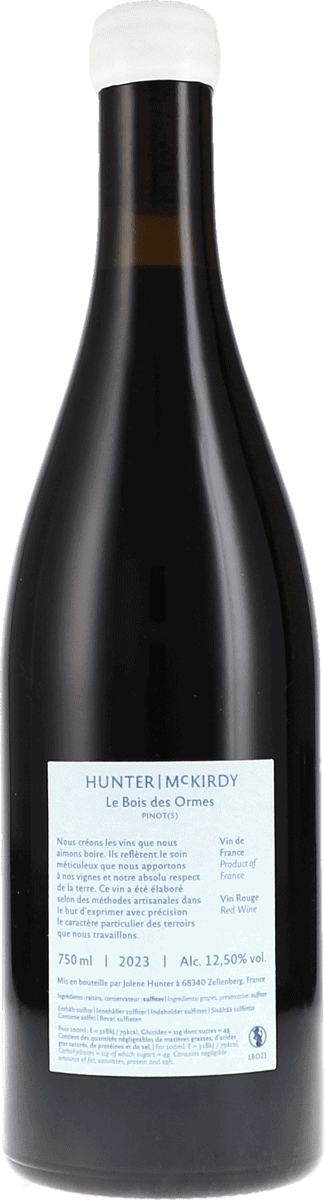Hunter McKirdy Le Bois des Ormes 2023 750ml Foto 2