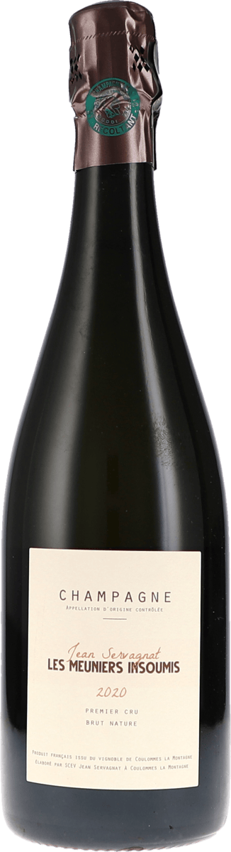 Jean Servagnat | Champagne | Les Meuniers Insoumis, Premier Cru Brut Nature | 2020 | 750ml
