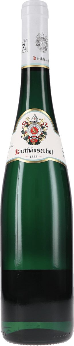 Karthäuserhof Riesling Schieferkristall 2023, 750ml Flasche, Ansicht Frontetikett