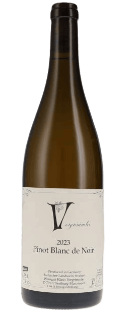 Klaus Vorgrimmler | Baden | Pinot Blanc de Noir | 2023 | 750ml | bio