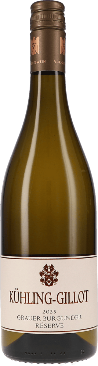 Kühling-Gillot | Rheinhessen | Grauer Burgunder Réserve | 2025 | 750ml | bio