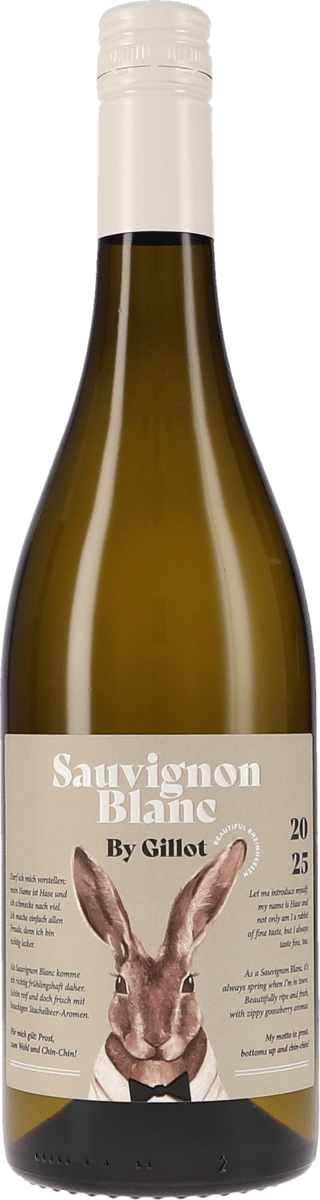 Kühling-Gillot | Rheinhessen | “Hase” Sauvignon Blanc by Gillot trocken | 2025 | 750ml | bio