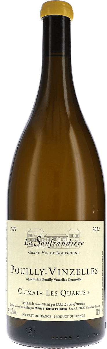 La Soufrandière | Burgund | Pouilly-Vinzelles Climat “Les Quarts” AOC | 2022 | 1500ml | bio