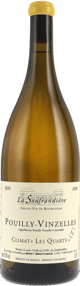 La Soufrandière | Burgund | Pouilly-Vinzelles Climat “Les Quarts” Zen AOC | 2020 | 1500ml | bio