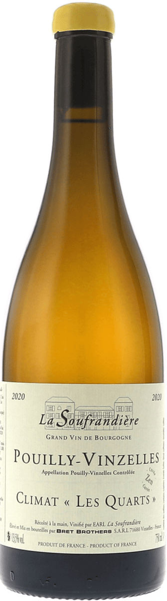 La Soufrandière | Burgund | Pouilly-Vinzelles Climat “Les Quarts” Zen AOC | 2020 | 750ml | bio