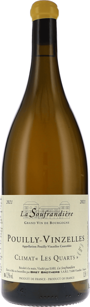 La Soufrandière | Burgund | Pouilly-Vinzelles Climat “Les Quarts” Zen AOC | 2021 | 1500ml | bio