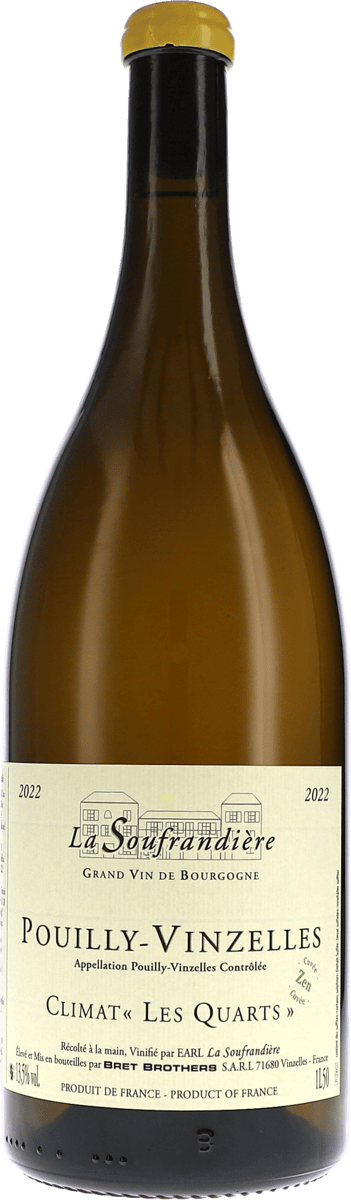 La Soufrandière | Burgund | Pouilly-Vinzelles Climat “Les Quarts” Zen AOC | 2022 | 1500ml | bio
