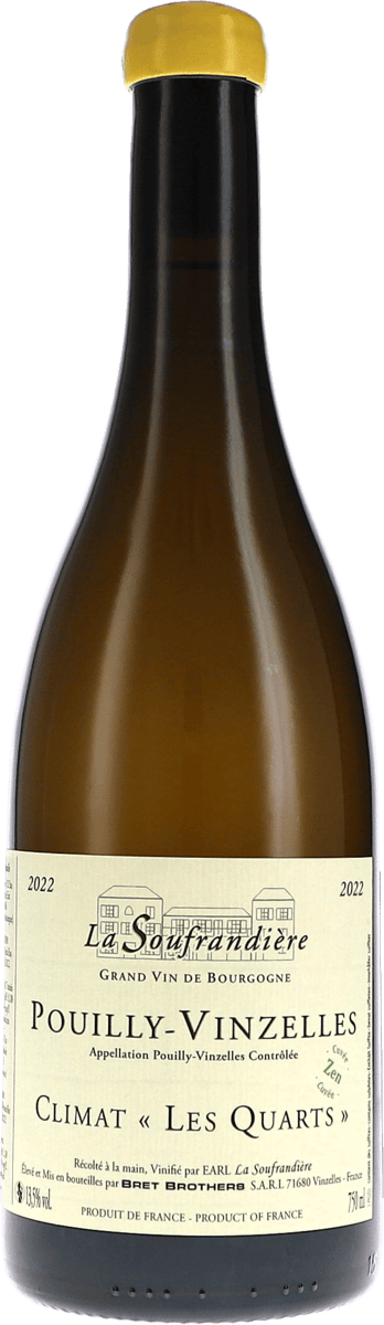 La Soufrandière | Burgund | Pouilly-Vinzelles Climat “Les Quarts” Zen AOC | 2022 | 750ml | bio