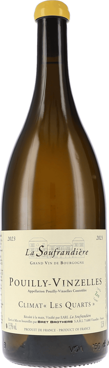 La Soufrandière | Burgund | Pouilly-Vinzelles Climat “Les Quarts” Zen AOC | 2023 | 1500ml | bio