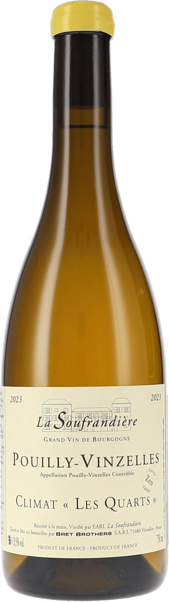La Soufrandière | Burgund | Pouilly-Vinzelles Climat “Les Quarts” Zen AOC | 2023 | 750ml | bio