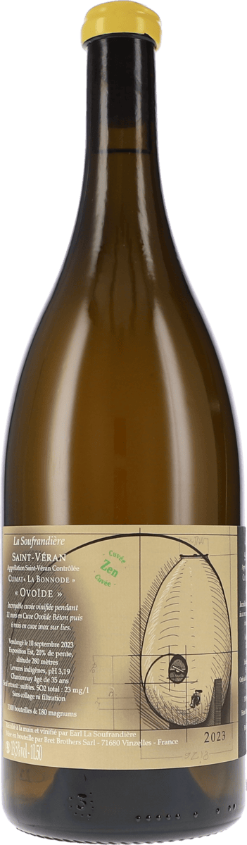 La Soufrandière | Burgund | Saint-Véran Climate “La Bonnode” Ovoide Zen AOC | 2023 | 1500ml | bio