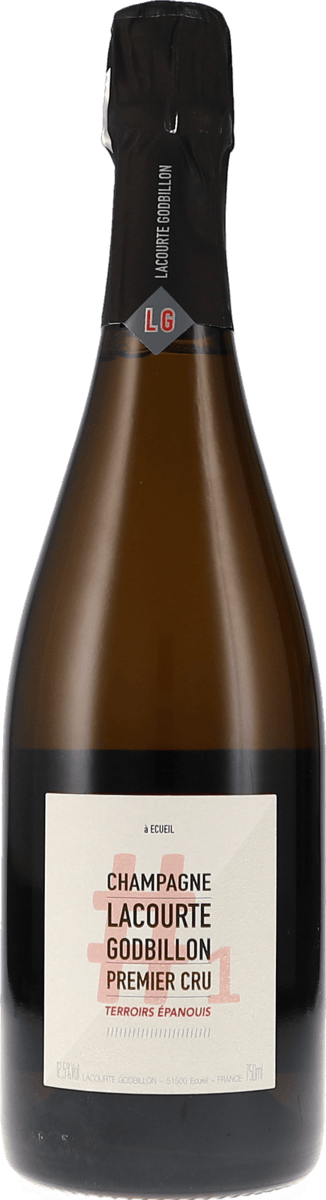Lacourte-Godbillon | Champagne | Terroirs Épanouis #1, Base 2015 Premier Cru Extra Brut | NV | 750ml