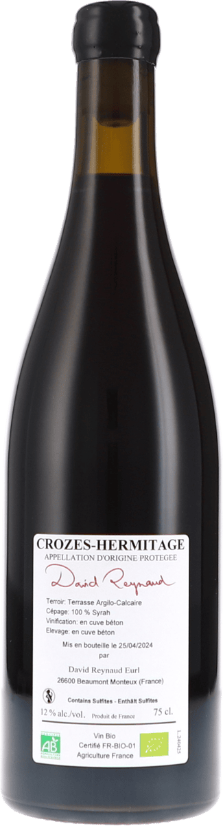 Les Bruyères Crozes Hermitage rouge Beaumont 2023, 750ml Foto 2