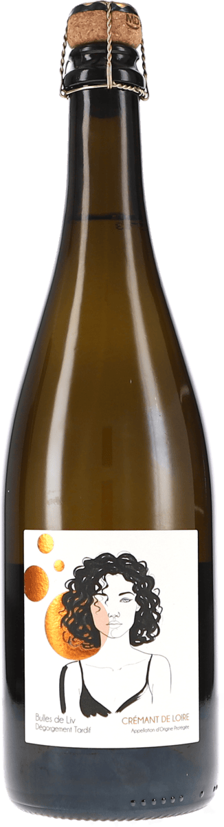 Liv Vincendeau | Loire | Crémant de Loire AOP Bulles de Liv, Dégorgement Tardif, Extra Brut | NV | 750ml | bio