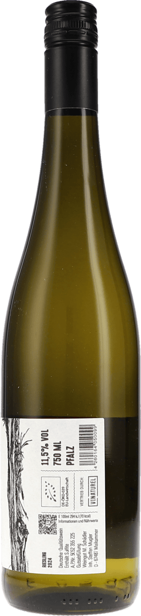 M. Schädler - Steffen Mugler Mugler Riesling 2024, 750ml Foto 2