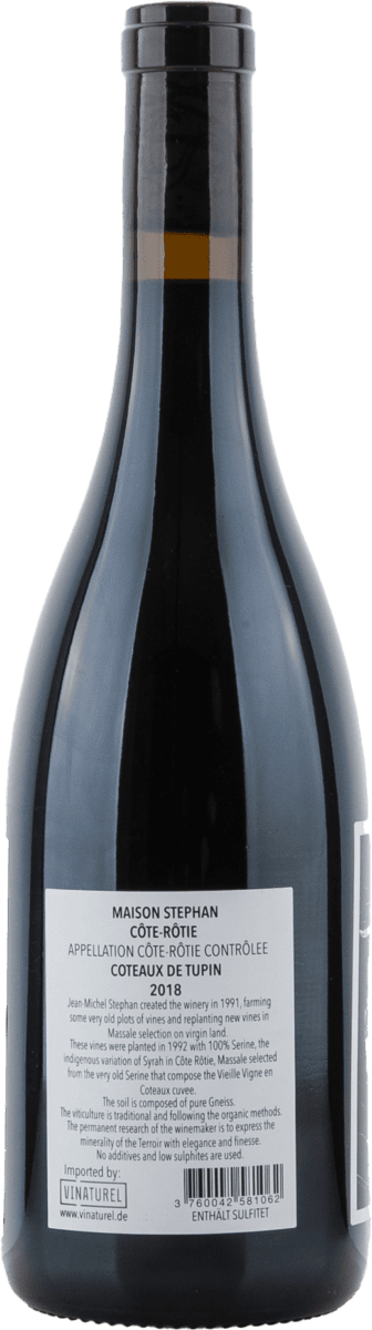 Maison Stephan Côte Rôtie Côteaux de Tupin 2018 750ml Foto 2