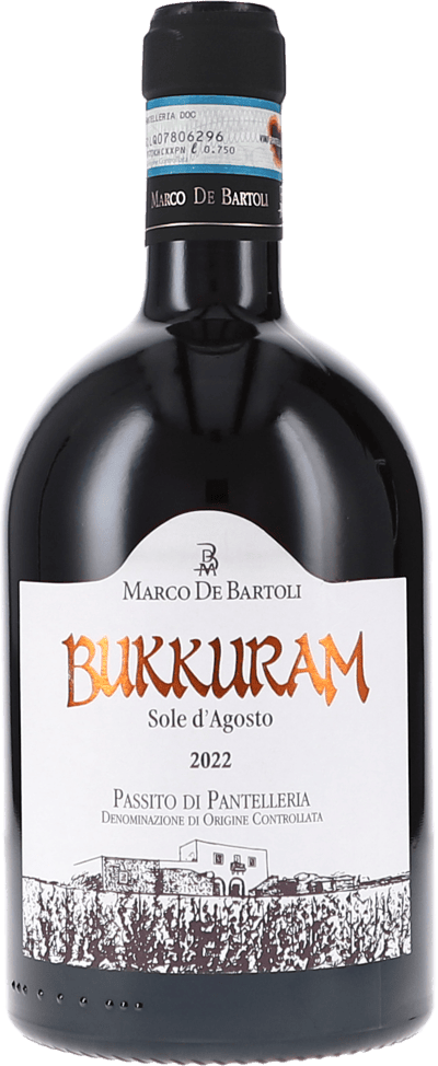 Marco de Bartoli | Sizilien | Bukkuram “Sole d’Agosto” Passito di Pantelleria DOC | 2022 | 750ml